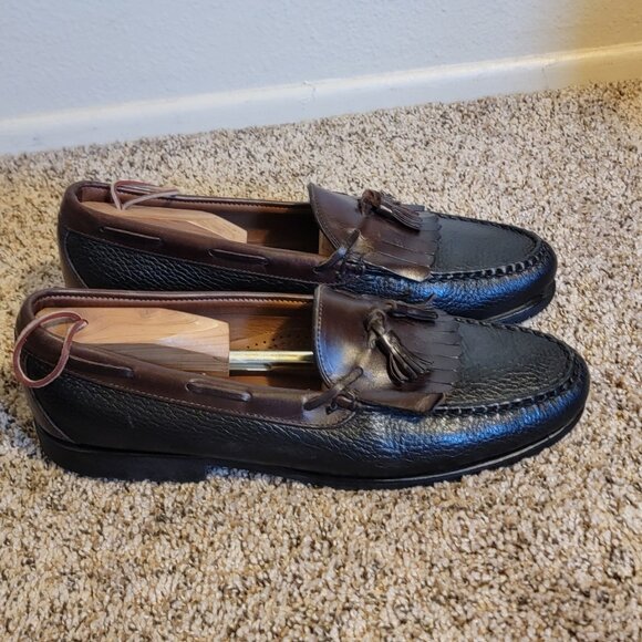 Allen Edmonds Loafers 14 D  Nashua Black and Chili main image 5
